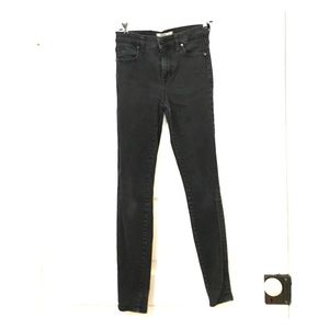 Faded black jeans from Madewell